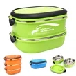 High Quality Food Container 3 Layers Optional Lunch Box | https://www.bestnamebadges.com