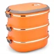 High Quality Food Container 3 Layers Optional Lunch Box | https://www.bestnamebadges.com