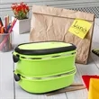 High Quality Food Container 3 Layers Optional Lunch Box | https://www.bestnamebadges.com