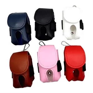 PU Leather Golf Ball Holder