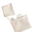 Leather Shrapnel Automatic Closing Storage Bag Pouch | https://www.bestnamebadges.com