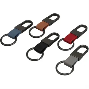 Pu Leather Car Keychain