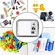 Clear Makeup Bag Waterproof Cosmetic Pouch Set | https://www.bestnamebadges.com