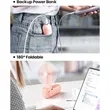 Handheld Foldable Mini Rechargeable Fan | https://www.bestnamebadges.com