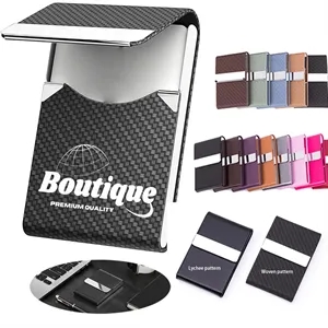 Business Name Card Holder Metal Box  with Magnetic Clasp