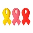 Awareness Ribbon Stress Reliever | https://www.bestnamebadges.com