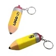 Stress Pencil Key Ring | https://www.bestnamebadges.com