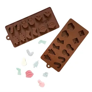Christmas Silicone Cookie Molds