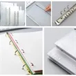 A4 Acrylic Punch Folder | https://www.bestnamebadges.com