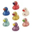 Glitter Rubber Ducks | https://www.bestnamebadges.com