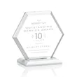 Barnett Award - White | https://www.bestnamebadges.com
