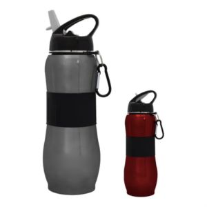 28 Oz. Stainless Steel Sport Grip Bottle | https://www.bestnamebadges.com