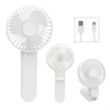 Bend & Snap Rechargeable Fan | https://www.bestnamebadges.com