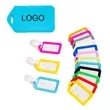 MOQ 200 Custom Plastic Coloured Luggage Tag | https://www.bestnamebadges.com
