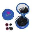 Brush And Mirror Compact | https://www.bestnamebadges.com