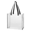 Reflective Shopper Clear EVA Reflective Tote Bag | https://www.bestnamebadges.com
