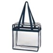 Clear EVA Tote Bag With Zipper | https://www.bestnamebadges.com