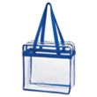 Clear EVA Tote Bag With Zipper | https://www.bestnamebadges.com