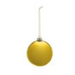 Chrome Round Disk Ornament | https://www.bestnamebadges.com