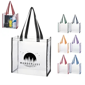 Clear EVA Tote Bag | https://www.bestnamebadges.com