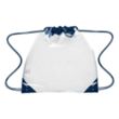 Touchdown Clear EVA Drawstring Backpack | https://www.bestnamebadges.com