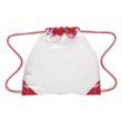 Touchdown Clear EVA Drawstring Backpack | https://www.bestnamebadges.com