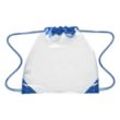 Touchdown Clear EVA Drawstring Backpack | https://www.bestnamebadges.com
