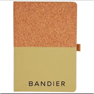 Cork and Fruit Paper Notebook | https://www.bestnamebadges.com