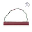Highbridge Award - Red | https://www.bestnamebadges.com