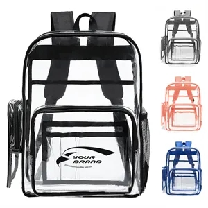 Waterproof See Through Backpack Stadium Clear Bag