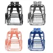 Waterproof See Through Backpack Stadium Clear Bag | https://www.bestnamebadges.com