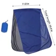 Portable Pocket Quick Dry Absorb Sweat Cooling Towel | https://www.bestnamebadges.com