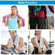 Portable Pocket Quick Dry Absorb Sweat Cooling Towel | https://www.bestnamebadges.com