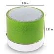 Portable Crack Wireless Mini BT Speaker with LED Light | https://www.bestnamebadges.com