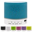 Portable Crack Wireless Mini BT Speaker with LED Light | https://www.bestnamebadges.com
