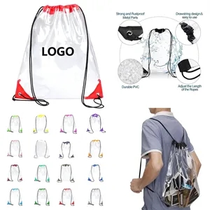 Clear Drawstring Backpack