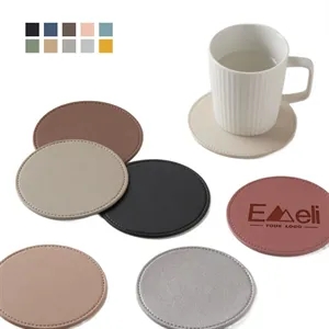 Pu Leather Coaster