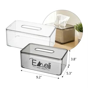 Clear Acrylic Tissue Box