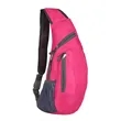 Foldable Hiking Crossbody Sling Backpack | https://www.bestnamebadges.com