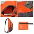 Foldable Hiking Crossbody Sling Backpack | https://www.bestnamebadges.com