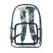 Economy Clear Plastic Backpack with Mesh Pocket | https://www.bestnamebadges.com