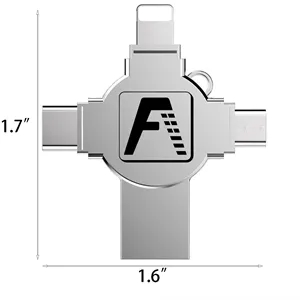 MultiFunction 4 In 1 Flash Drive USB 3.0(64 GB)