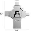 MultiFunction 4 In 1 Flash Drive USB 3.0(64 GB) | https://www.bestnamebadges.com