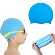 Eco Friendly Silicone Swimming Cap | https://www.bestnamebadges.com
