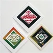 Custom Shape Paper Air Fresheners | https://www.bestnamebadges.com