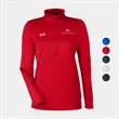 Under Armour Ladies' Team Tech Half-Zip | https://www.bestnamebadges.com