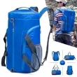 35L Folding Sports Duffel / Backpack | https://www.bestnamebadges.com