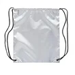 Shiny Drawstring Backpacks | https://www.bestnamebadges.com