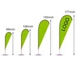 9FT Custom Adversting Beach Flags | https://www.bestnamebadges.com