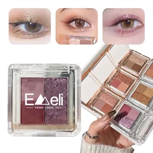 Matte Shimmer Metallic Eyeshadow Makeup